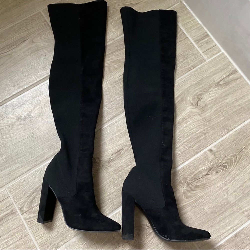 STEVE MADDEN Knee high boots